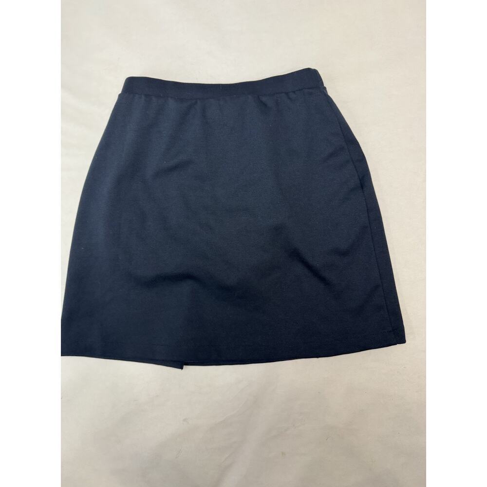 Land's End School Uniform Skirt Skort Pleated Preppy Navy Blue Girls Size 12 - Picture 8 of 8